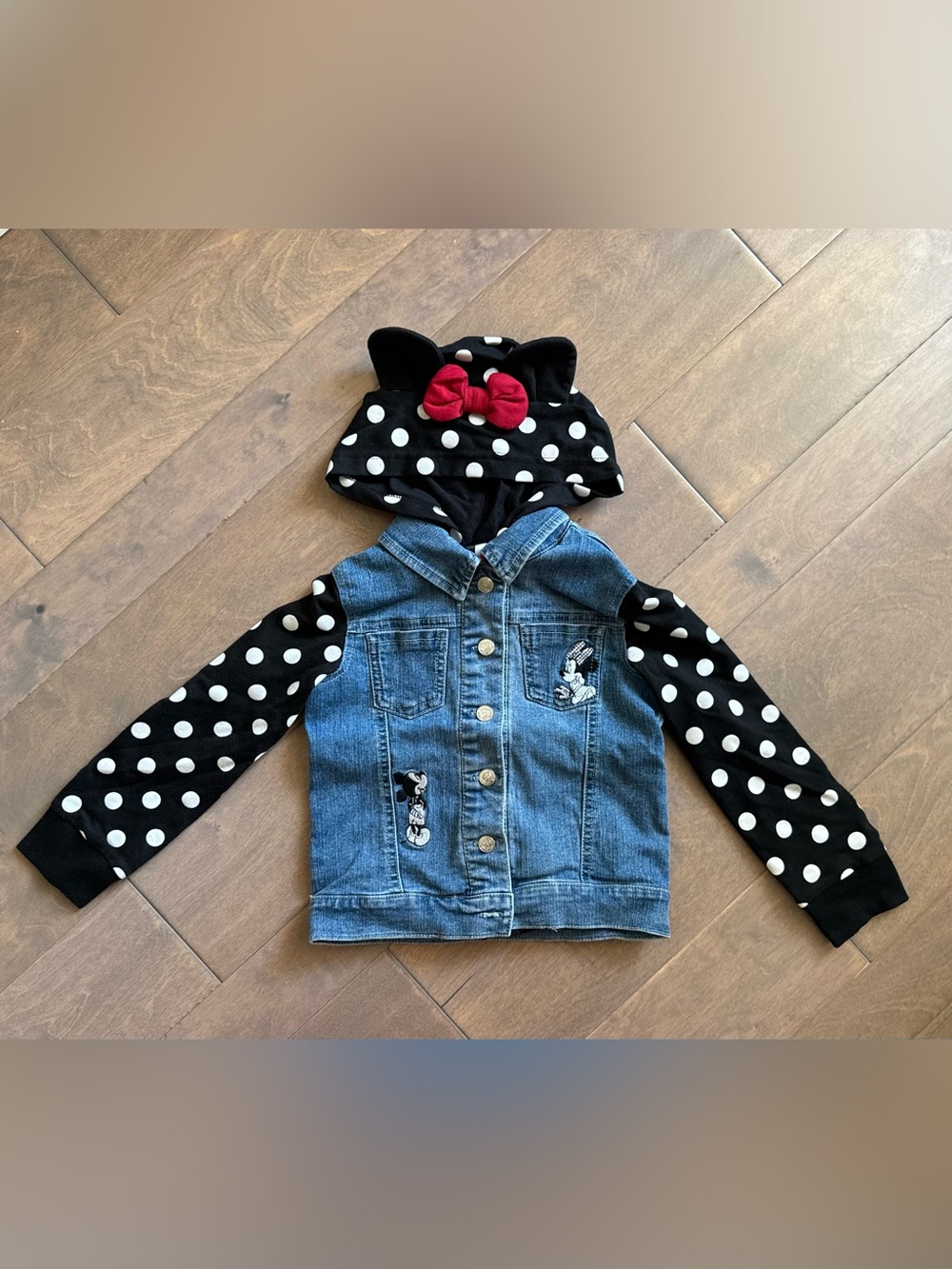 Disney Junior Minnie Mouse Jean Jacket